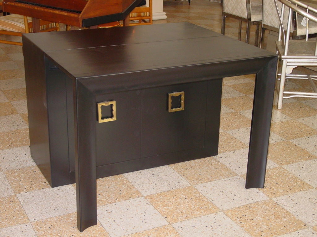 Ebonized Fabulous Convertible Dining Table/Server