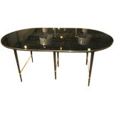 Paul McCobb Ebony Lacquered Dining Table for Calvin