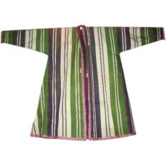 Handwoven Vintage Silk Chapan / Robe #2 11