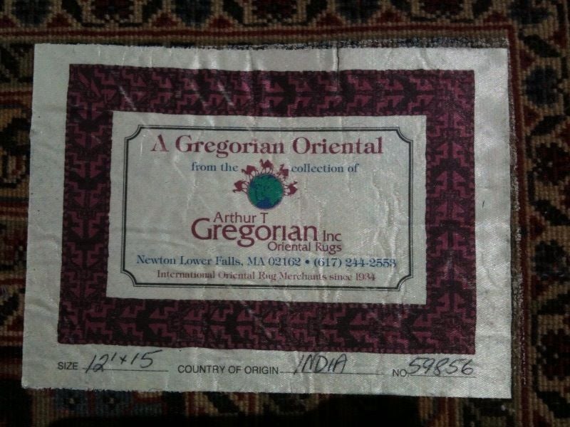 gregorian oriental rugs