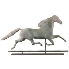 Antique Early Running Horse Weathervane