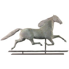 Early Running Horse Weathervane