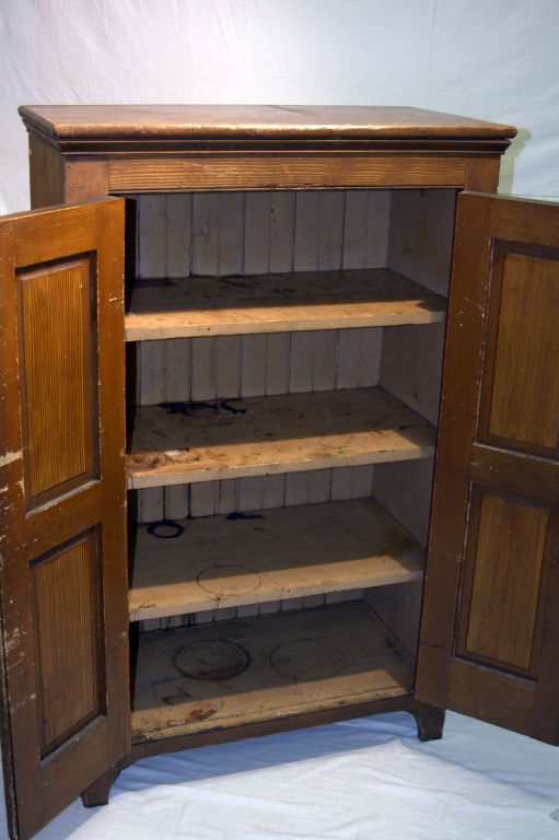 Grain Painted Cupboard
