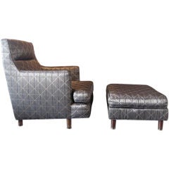 Dunbar lounge chair and ottoman *SALE*