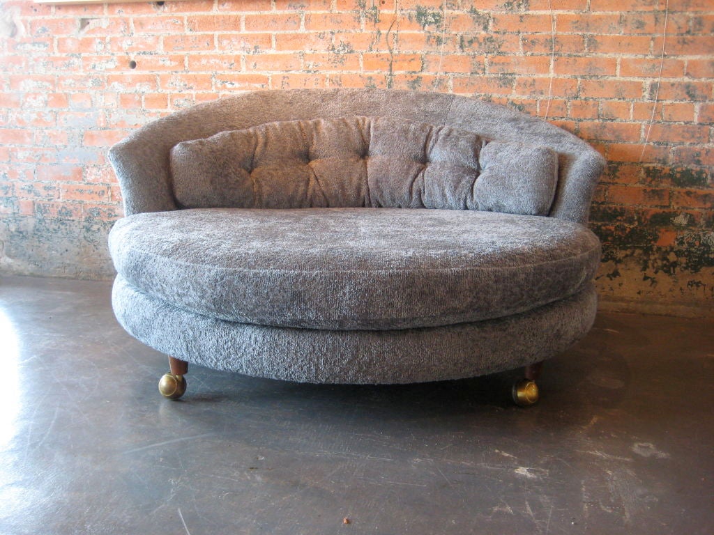 large round lounge chair at 1stdibs