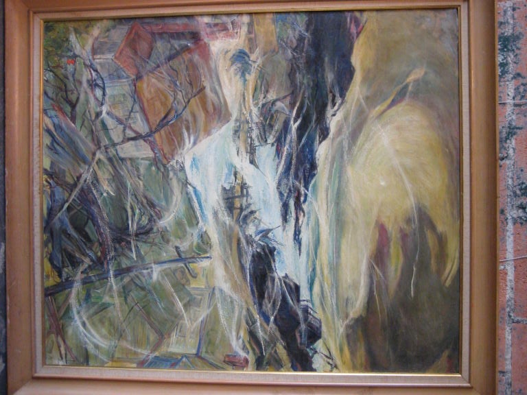 Painting by Donald Nicholson dated 1950