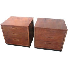 Pair of small cabinets designed by Edward Wormley for Dunbar