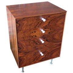 Rosewood thin edge cabinet by George Nelson