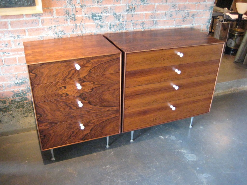 Rosewood Thin Edge cabinet by George Nelson