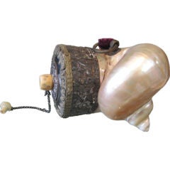 Antique Afghani Powder Horn