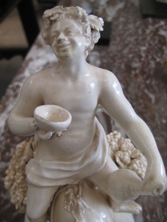Italian Ceramic Figure of Bacchus