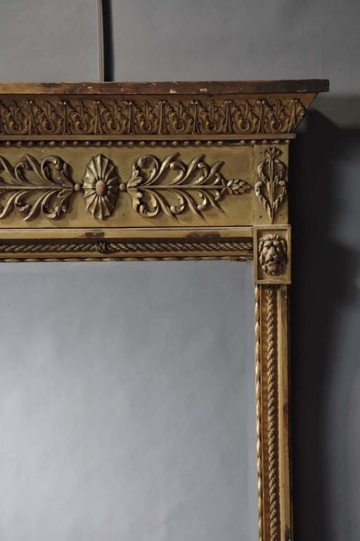 A 19th Century Italian Giltwood Pier Mirror