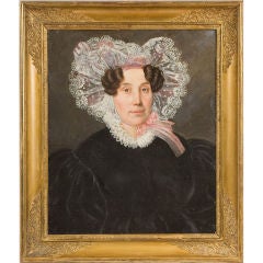 Portrait Of A Woman In A Lace Hat 10