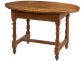 Louis XIII oval tavern table