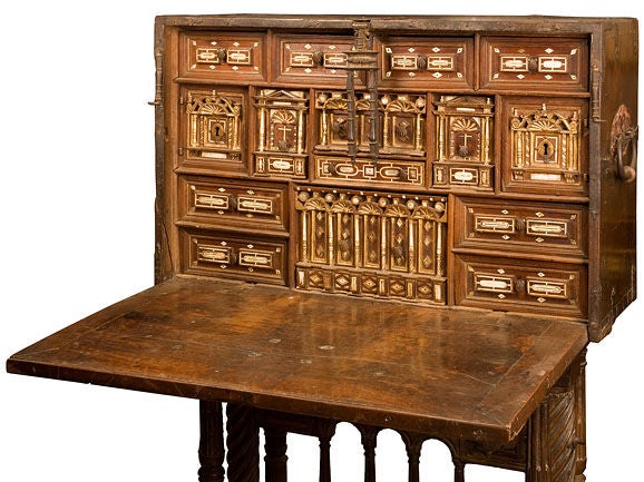 16th century Spanish Renaissance Vargueno at 1stdibs
