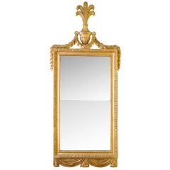 Neoclassical gilt-wood mirror Neoclassical gilt-wood mirror