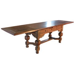 Dutch Baroque Drawleaf Table