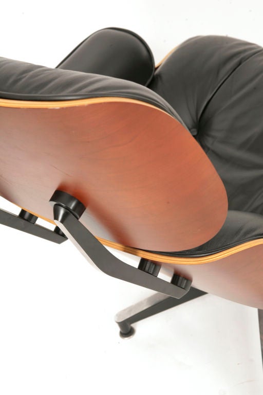 Leather Eames for Herman Miller Lounge Chair & Ottoman