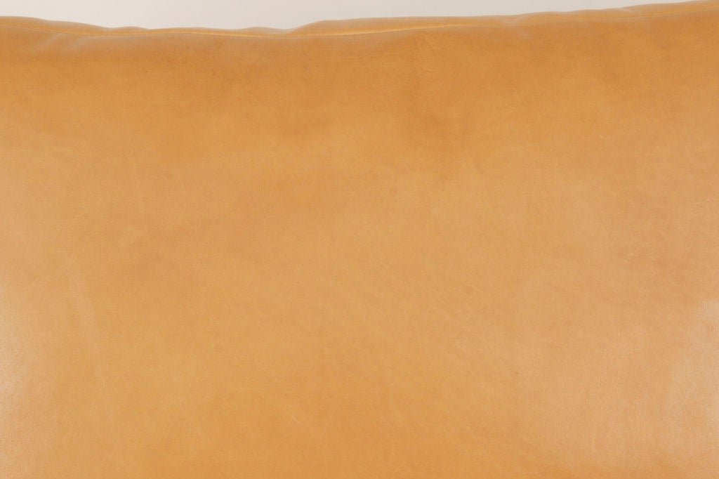 Danish Rosewood & Leather Sofa by Hans Olsen