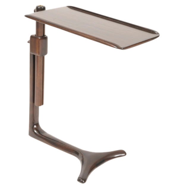 Prototype Allen Ditson Adjustable Side Table at 1stDibs