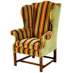 Chippendale Period Wing Chair