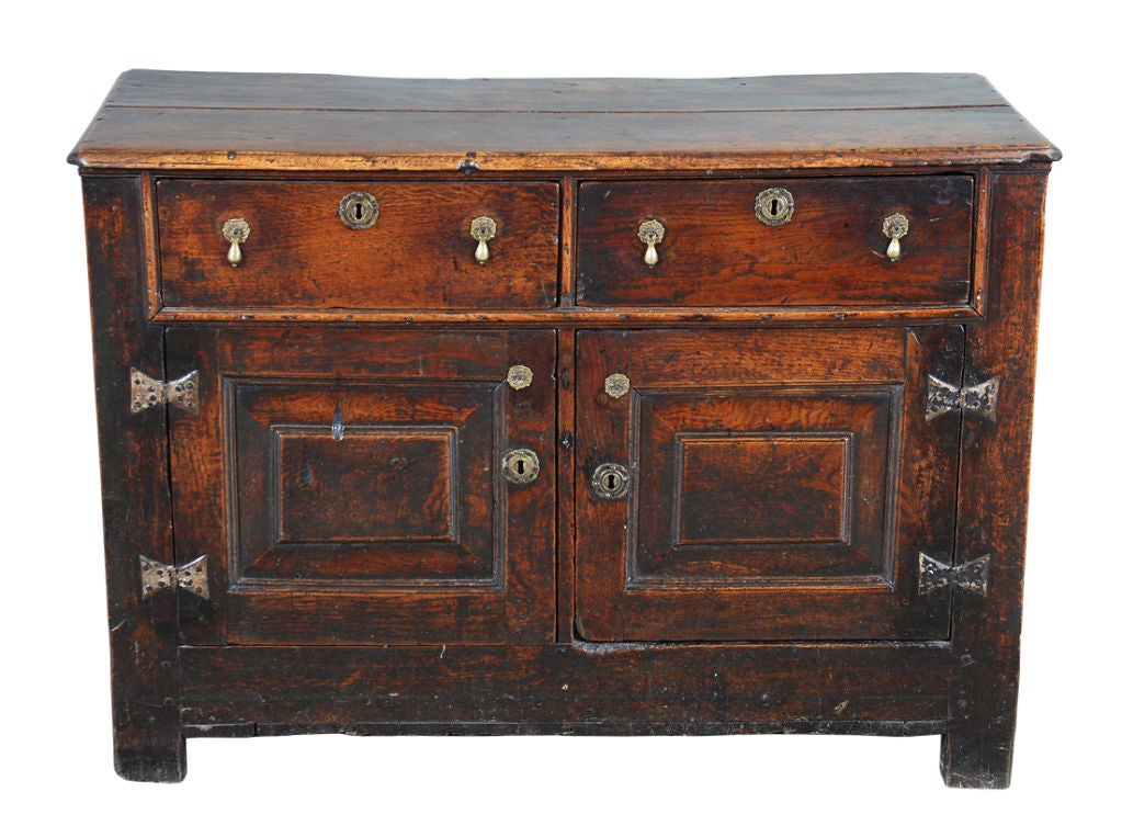 William and Mary Period Oak Dresser