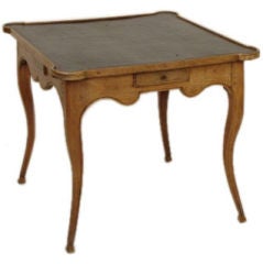 Louis XV provincial games table, early 19th century.