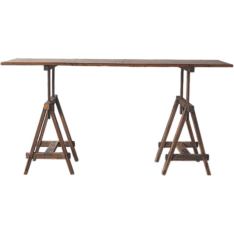 Adjustable Architect's Table or Console