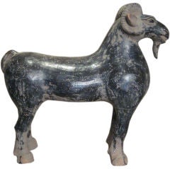 Terracotta statue of a ram