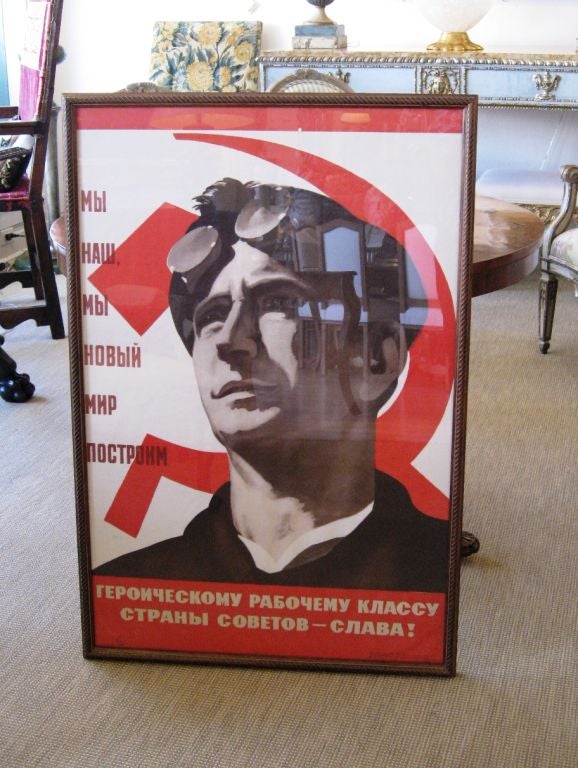 Russian Propaganda Poster