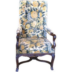 18th Century French Walnut  Armchair