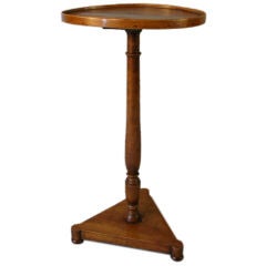 Cherrywood provincial candle stand