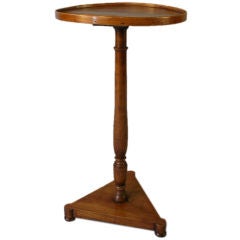 Cherrywood provincial candle stand
