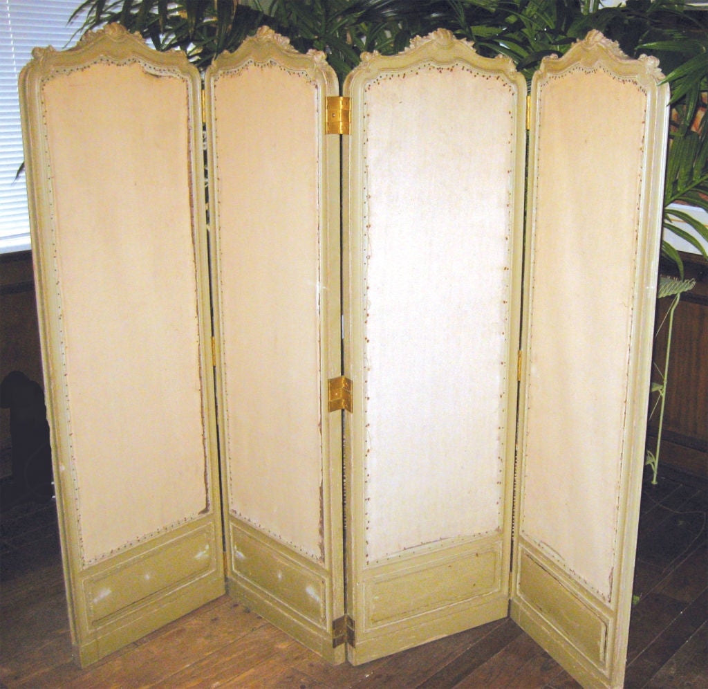 Antique French Floor Screen