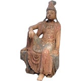 Antique Chinese 19th century Figure of Kwan Yin