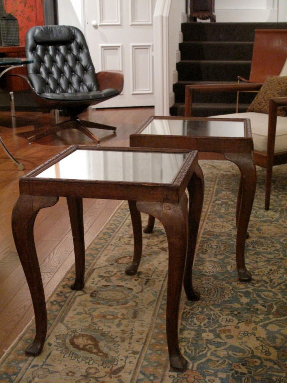 Pair of American Side Tables In Excellent Condition For Sale In Hudson, NY