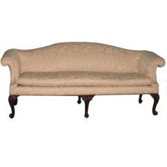 George II Style Mahogany Sofa