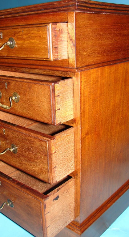English mahogany partners' desk, circa 1900