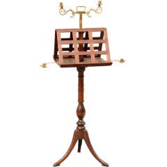 Regency Style Duet Music Stand