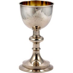 Church Chalice Ecclesiastical Krider Sterling Silver