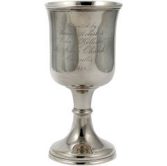 Antique Church Chalice Eccleastical Forbes Coin Silver 1849