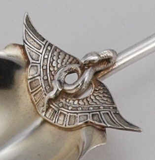 Isis Motif Gorham Sterling Silver Server Set 1870