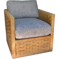Woven Seagrass Armchair