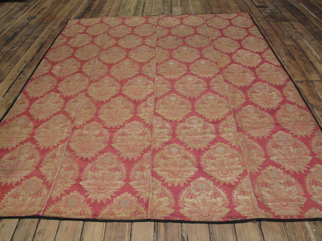 Antique Brocade Panel