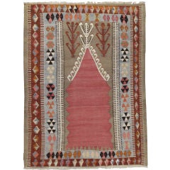Kilim with Prayer Niche