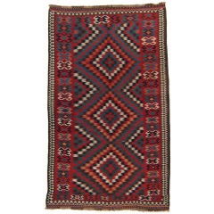 Antique Qashqai Kilim