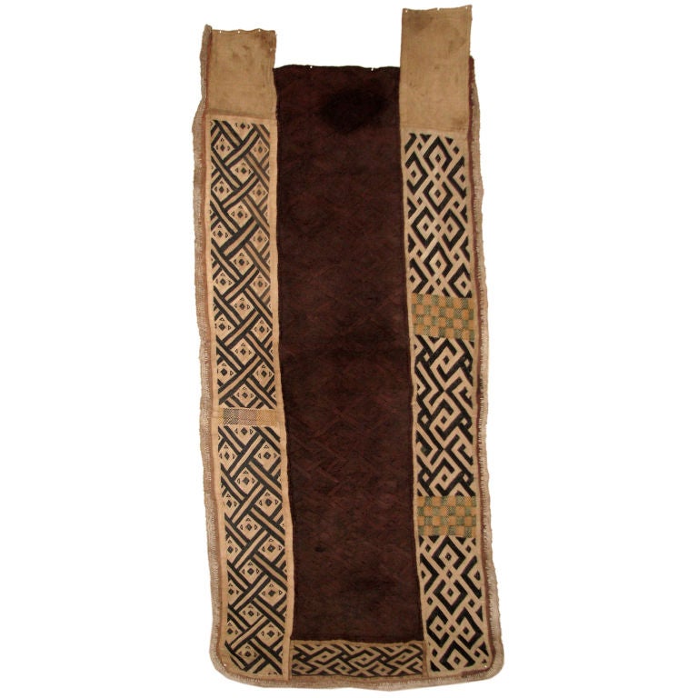 Ceremonial Apron from the Kuba tribe