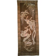 Japanese Embroidered Wallhanging