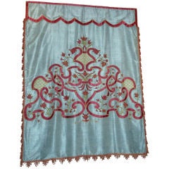 18th century Italian Silk Hanging