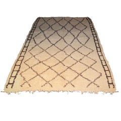 Large Vintage Beni Ourain Rug